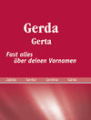 Buchcover Gerda