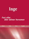 Buchcover Inge