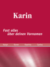 Buchcover Karin