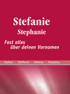 Buchcover Stefanie