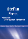 Buchcover Stefan