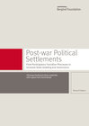 Buchcover Post-war Political Settlements