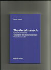 Buchcover Theateralmanach Spielzeit 2015/2016