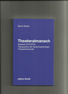 Buchcover Theateralmanach Spielzeit 2016/2017