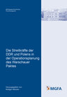 Buchcover Die Streitkräfte der DDR und Polens in der Operationsplanung des Warschauer Paktes