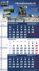 Buchcover Drei-Monatskalender Mecklenburg-Vorpommern 2010
