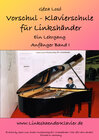 Buchcover Vorschul - Klavierschule für Linkshänder - Ein Lehrgang - Anfänger Band I