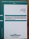 Buchcover Umsetzung der EU-Dienstleistungsrichtlinie