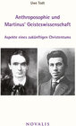 Buchcover Anthroposophie und Martinus Geisteswissenschaft