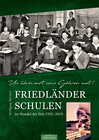 Buchcover Friedländer Schulen im Wandel der Zeit 1933 - 2019