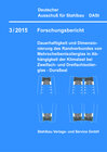 Buchcover DASt-Forschungsbericht 3/2015