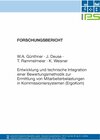 Buchcover Entwicklung und technische Integration einer Bewertungsmethodik zur Ermittlung von Mitarbeiterbelastungen in Kommissioni