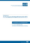 Buchcover 19. Fachtagung Schüttgutfördertechnik 2014