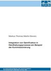 Buchcover Integration von Gamification in Handhabungsprozesse am Beispiel der Kommissionierung