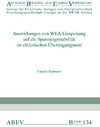 Buchcover Auswirkungen von WEA-Einspeisung auf die Spannungsstabilität im chilenischen Übertragungsnetz