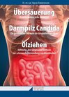 Buchcover Übersäuerung, Darmpilz Candida, Ölziehen, Plus: Liste der säure- und der basenbildenden Lebensmittel