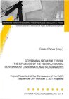 Buchcover Governing from the Center: The Influence of the Federal/Central Government on Subnational Governments