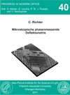 Buchcover Mikroskopische phasenmessende Deflektometrie