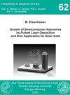 Buchcover Growth of semiconductor nanowires by pulsed laser deposition and their application for solar cells