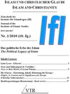 Buchcover Islam und christlicher Glaube (1/2010)