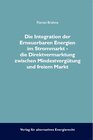 Buchcover Die Integration der Erneuerbaren Energien im Strommarkt