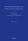 Buchcover Düsseldorfer Beiträge zur Thomas Mann-Forschung