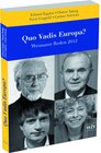 Buchcover Quo Vadis Europa?