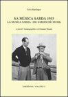 Buchcover Sa mùsica sarda 1955 - La musica sarda - Die sardische Musik