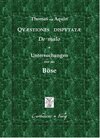 Buchcover Quaestiones disputatae de malo - Untersuchungen über das Böse, qq. I-XVI, auf der Grundlage der Editio Leonina übersetzt
