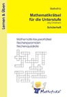 Buchcover Mathefritz Mathematikrätsel für die Unterstufe Schülerheft