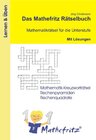 Buchcover Das Mathefritz Rätselbuch - Mathematikrätsel für die Unterstufe mit Lösungen