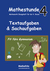 Buchcover Mathestunde 4 - Textaufgaben und Sachaufgaben Fit fürs Gymnasium