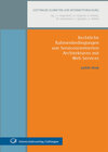 Buchcover Rechtliche Rahmenbedingungen von Serviceorientierten Architekturen mit Web Services
