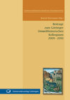 Buchcover Beiträge zum Göttinger Umwelthistorischen Kolloquium 2009 - 2010