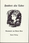 Buchcover Hundert alte Lieder