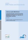 Buchcover Advisory Leaflet DWA-M 801E Integrated Quality and Environmental Management System for Operators of Wastewater Facilitie
