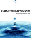 Buchcover Sparsamkeit und Verschwendung