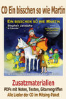 Buchcover Noten zur CD "Ein bisschen so wie Martin" - Zusatzmaterialien