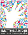 Buchcover Contact Center Investitionsstudie 2016