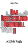 Buchcover Das Deutschland Protokoll 2
