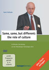 Buchcover DVD - Same, same, but different: the role of culture