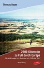 Buchcover 2500 Kilometer zu Fuss durch Europa