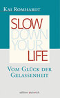 Buchcover Slow down your life