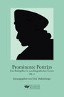 Buchcover Prominente Porträts