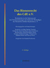 Buchcover Das Binnenrecht des CdE e.V.