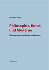 Buchcover Philosophie, Kunst und Moderne