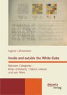 Buchcover Inside and outside the White Cube. Between Categories – Brian O´Doherty / Patrick Ireland und sein Werk
