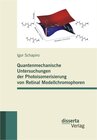 Buchcover Quantenmechanische Untersuchungen der Photoisomerisierung von Retinal Modellchromophoren