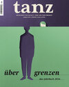 Buchcover tanz - Das Jahrbuch 2016