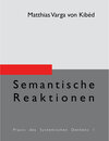 Buchcover Semantische Reaktionen
